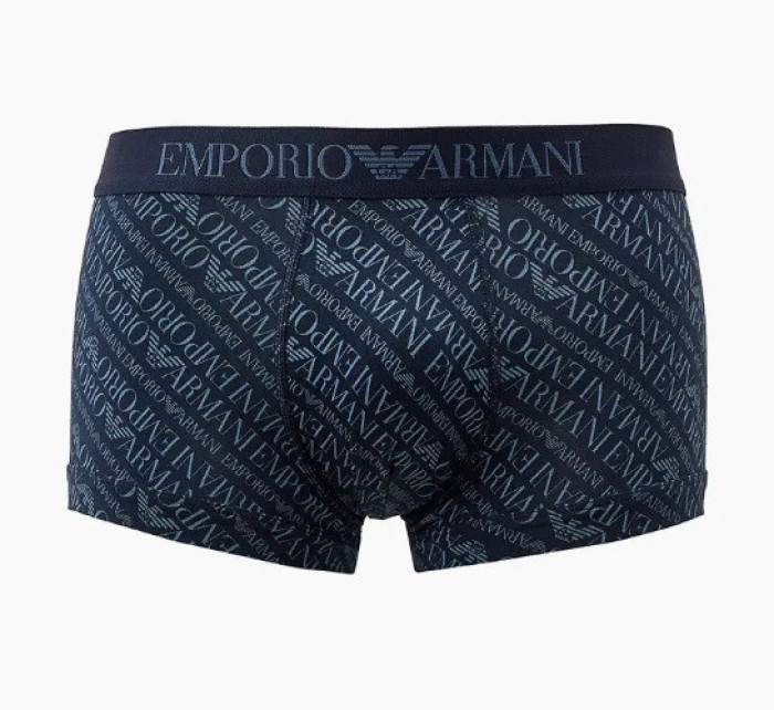 Pánské boxerky 111290 2F508 16136 tm. modrá - Emporio Armani