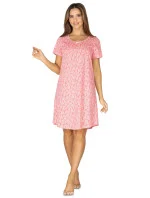 Dámská noční košile 417 kr/r tyrkysová - Regina