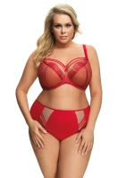 RAJSKÁ MĚKKÁ PODPRSENKA K496 ČERVENÁ