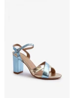 Sandály na podpatku model 198681 Step in style Sandály na podpatku model 198681 Step in style