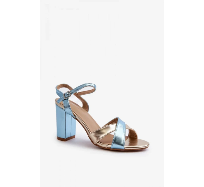 Sandály na podpatku model 198681 Step in style Sandály na podpatku model 198681 Step in style