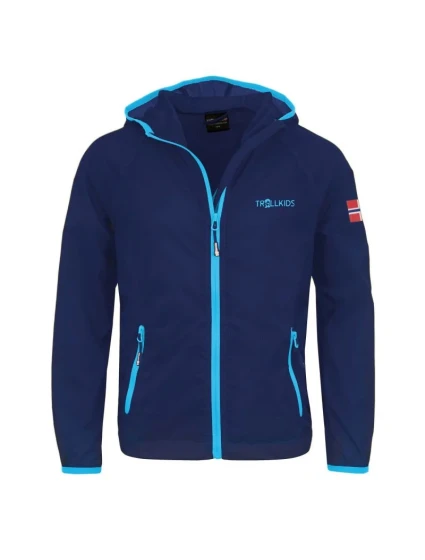 Trollkids Dětská běžecká bunda Fjell Jr 909-110