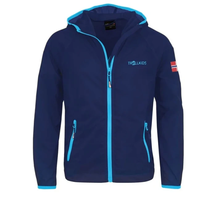 Trollkids Dětská běžecká bunda Fjell Jr 909-110
