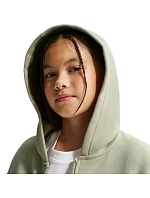 Dětská mikina Nike Sportswear Club Fleece světle zelená FD3004 304 Dětská mikina Nike Sportswear Club Fleece světle zelená FD3004 304