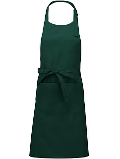 K 885 Zástěra s laclem model 22511038 bottle green - Kariban