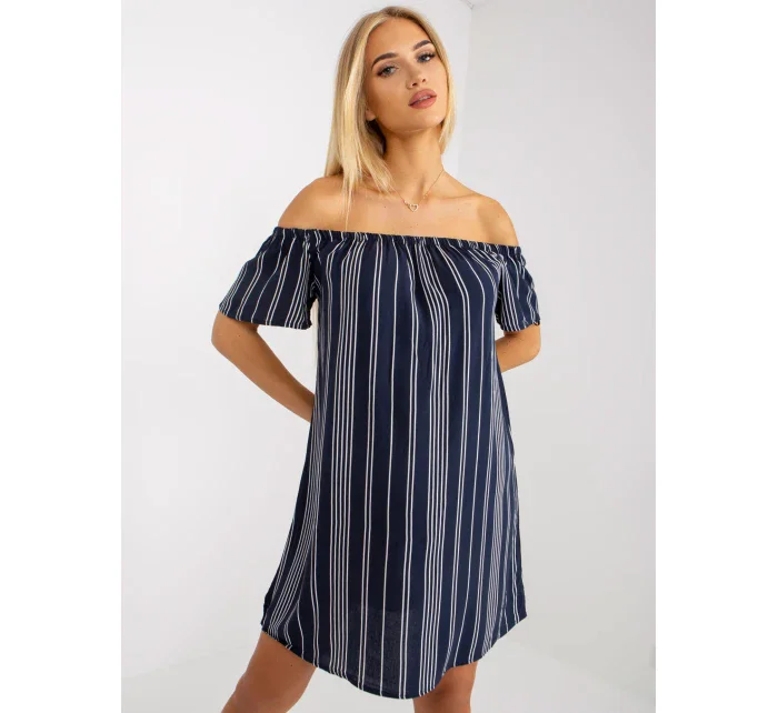 Šaty D73771M30145I tmavě modré Šaty D73771M30145I tmavě modré