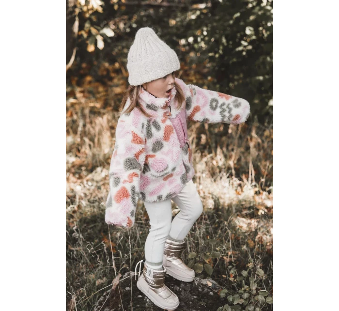 Dětské sněhule Big Star KK374221 Béžová a zlatá