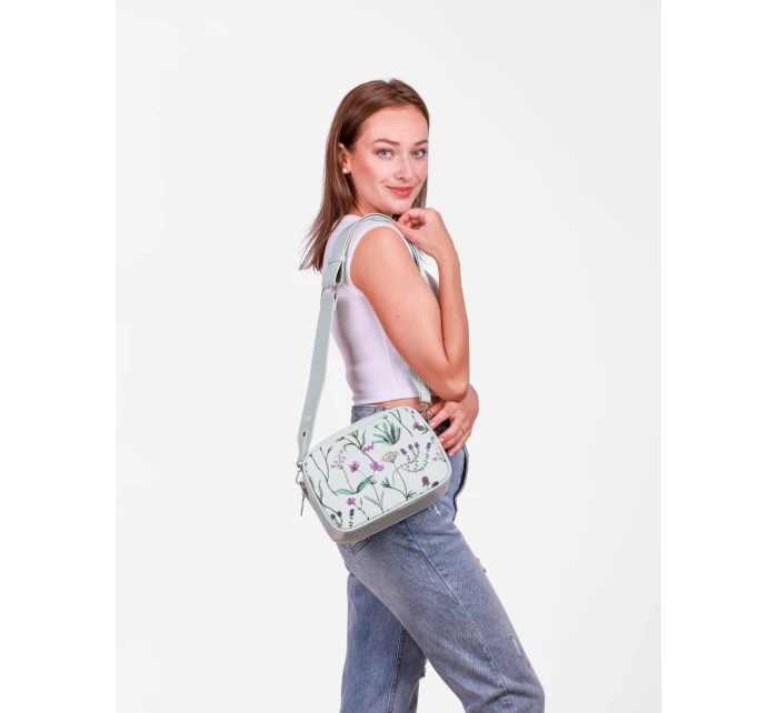 Dámská kabelka Vuch Massimo Wildflowers Green