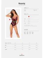 Smyslné body teddy model 18978782 - Obsessive Smyslné body teddy model 18978782 - Obsessive