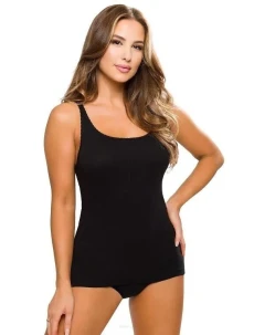 Černá dámská košilka Emili Mania 2XL-3XL