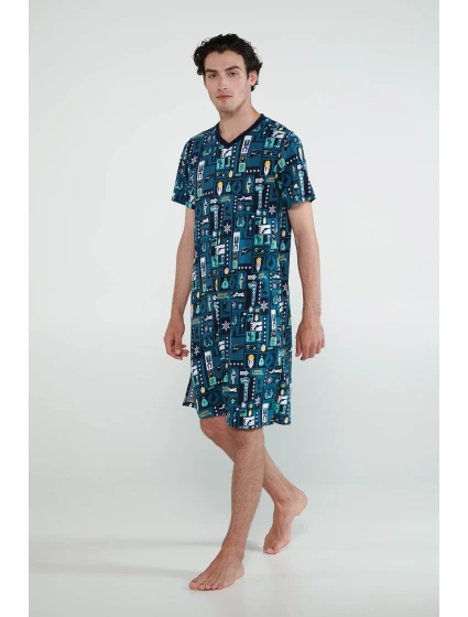 Vamp - Noční košile s krátkými rukávy 20653 - Vamp