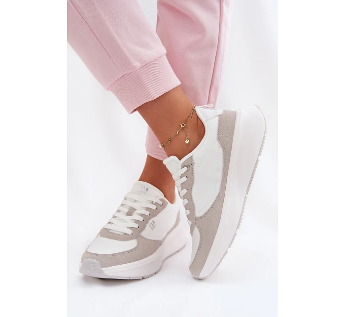 Dámské tenisky na platformě Bílé model 22074769 - GAP Dámské tenisky na platformě Bílé model 22074769 - GAP