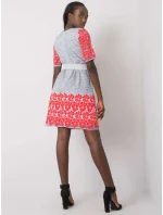 Dámské šaty-LK-SK-506836-2.13P-červená