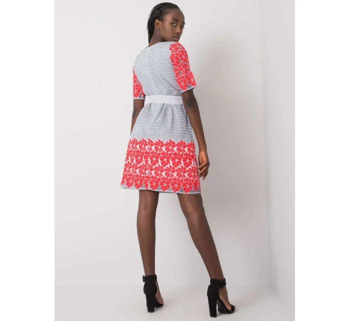 Dámské šaty-LK-SK-506836-2.13P-červená