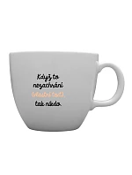 Personalizovaný MEGA XXL keramický hrnek 1 000 ml - když to nezvládne … tak nikdo Personalizovaný MEGA XXL keramický hrnek 1 000 ml - když to nezvládne … tak nikdo