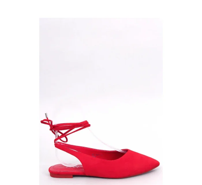 Dámské balerínky NF-68P Červená - Seastar