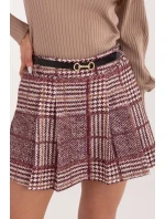 Kraťasy s sukňovou dolní částí model 221574 Italy Moda