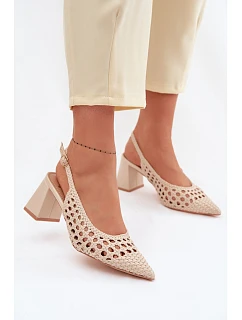 Sandály na podpatku  model 226506 Step in style