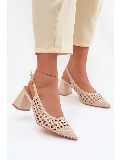 Sandály na podpatku  model 226506 Step in style