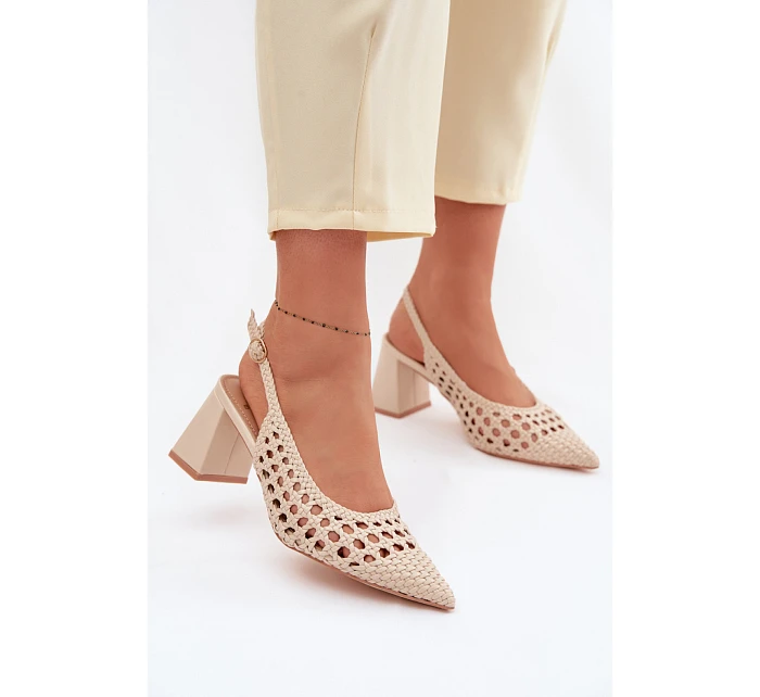 Sandály na podpatku  model 226506 Step in style