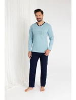 Pyžamo Regina 495 dlouhé/r M-XL Z25/26 pánské Pyžamo Regina 495 dlouhé/r M-XL Z25/26 pánské