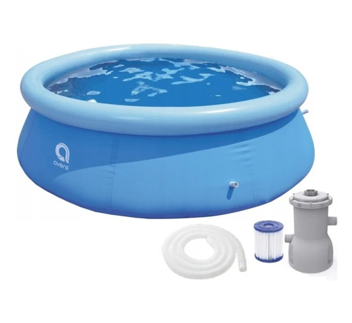 ROZŠIŘITELNÝ BAZÉN S FILTRAČNÍM ČERPADLEM 240X63CM 17792EU