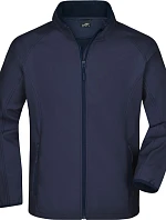 Daiber JN 1130 Pánská 2-vrstvá promo softshellová bunda 02.1130 navy/navy