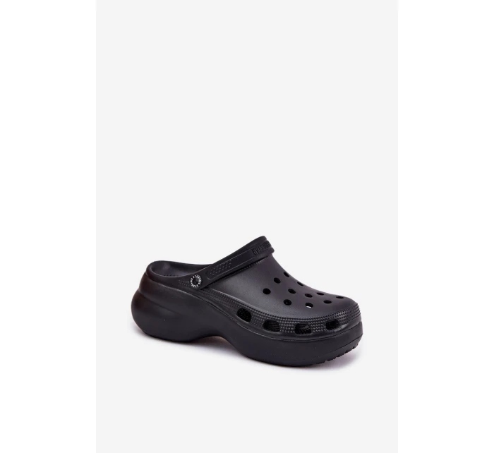 Pěnové Dámské Sandály Na Masivní Podešvi Big Star RR274A118 Černé Pěnové Dámské Sandály Na Masivní Podešvi Big Star RR274A118 Černé