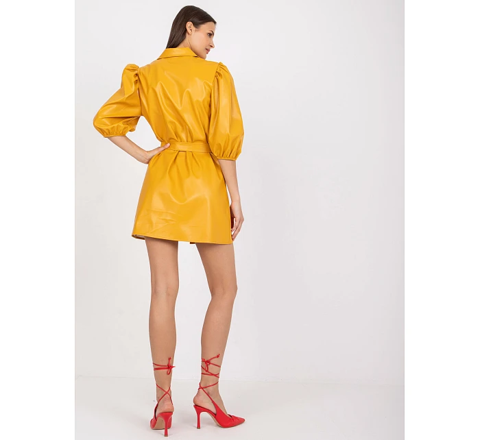 Šaty LK SK 508478.64P tmavě žluté