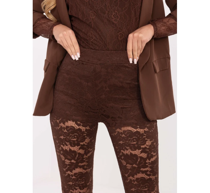 Kalhoty MI SP K69 3.21P hnědé