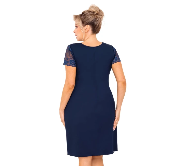 Noční košile Livia Plus Dark Blue - Donna