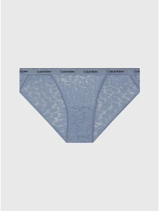 Dámské kalhotky 000QD5213E PB4 šedé - Calvin Klein