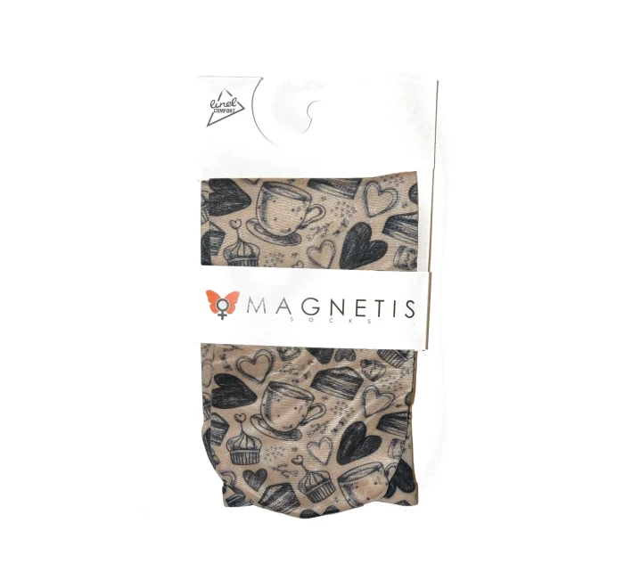 Dámské vzorované ponožky model 7465057 20 den - Magnetis