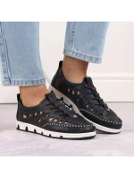 Rieker W RKR652 námořnicky modrá kožená polobotka s prolamovanou podrážkou Rieker W RKR652 námořnicky modrá kožená polobotka s prolamovanou podrážkou