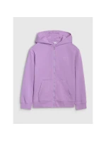 Dívčí mikina s kapucí model 21815258 - 4F Dívčí mikina s kapucí model 21815258 - 4F