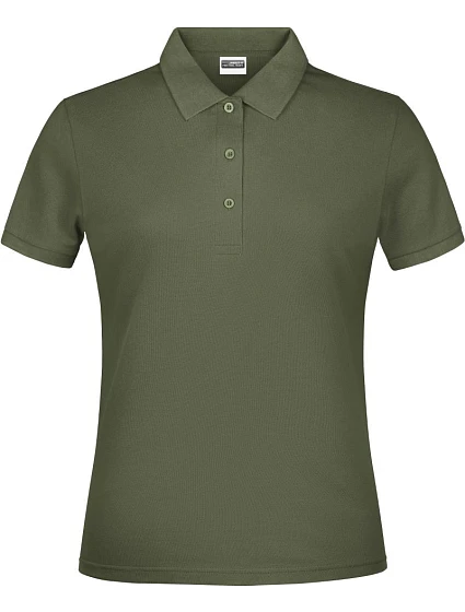 JN Dámské piqué polo 02.0 olive model 22413867 - Daiber JN Dámské piqué polo 02.0 olive model 22413867 - Daiber