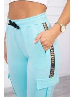 Kalhoty Mint cargo Kalhoty Mint cargo