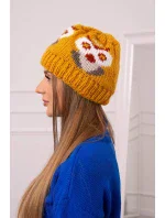 Dámská čepice Ofelia K349 mustard