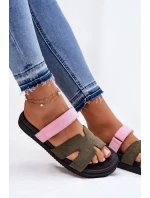 Dámské Pantofle Na Suchý Zip model 21697746 - VINCEZA