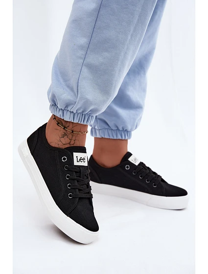 Dámské tenisky LEE AVA C WOMEN LOW 50261001.25Y Černé