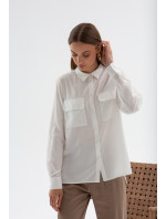 Monnari Halenky Klasická dámská košile Bílá