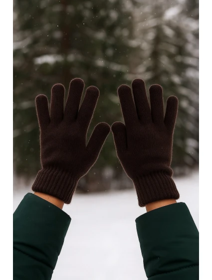 Dámské rukavice  z kožíškem model 16124340 - Rak