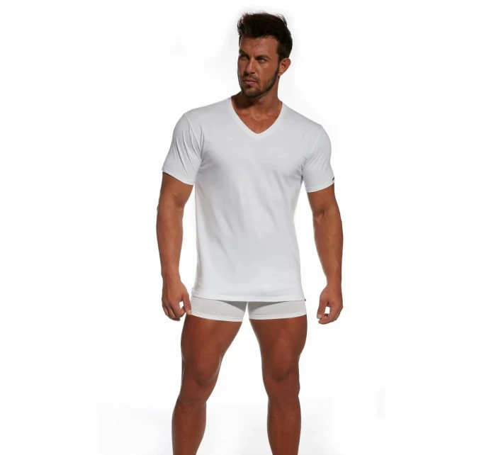 Pánské tričko 201 Authentic new biała - CORNETTE