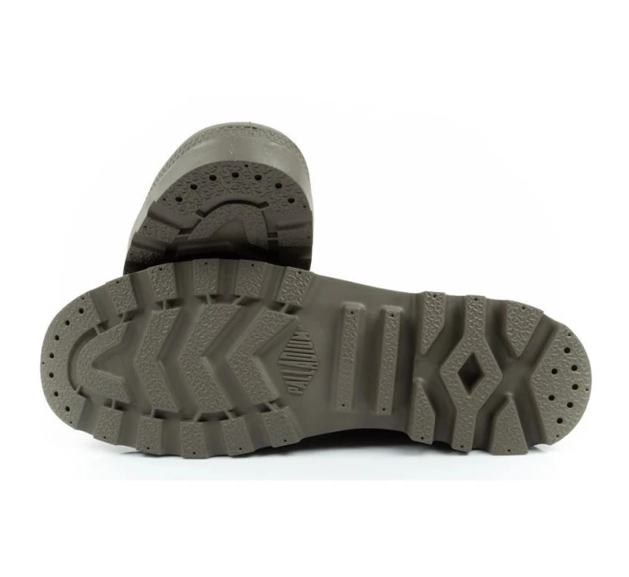 Palladium pánská sportovní obuv Pampa Hi Dare II kotníkové tenisky olivové barvy