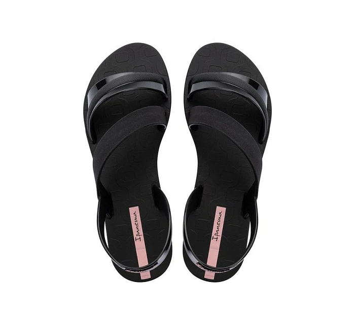 Ipanema boty dámské sandály Vibrant fashionable comfortable black dámské