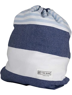 The One Towelling Hamam Bag Hamam taška 48.1057 navy/light blue