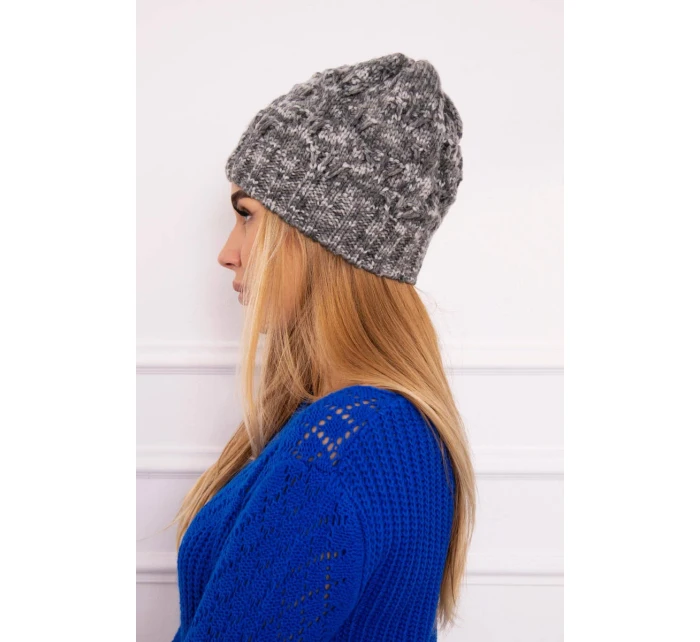 Fleecová čepice Roksana K209 tmavě šedá Fleecová čepice Roksana K209 tmavě šedá