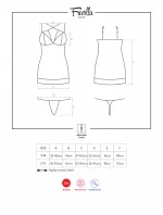 Košilka Frivolla chemise - Obsessive