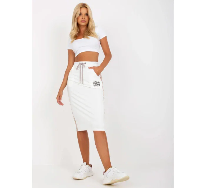 Dámská sukně RV SD 8075.46 ecru - FPrice