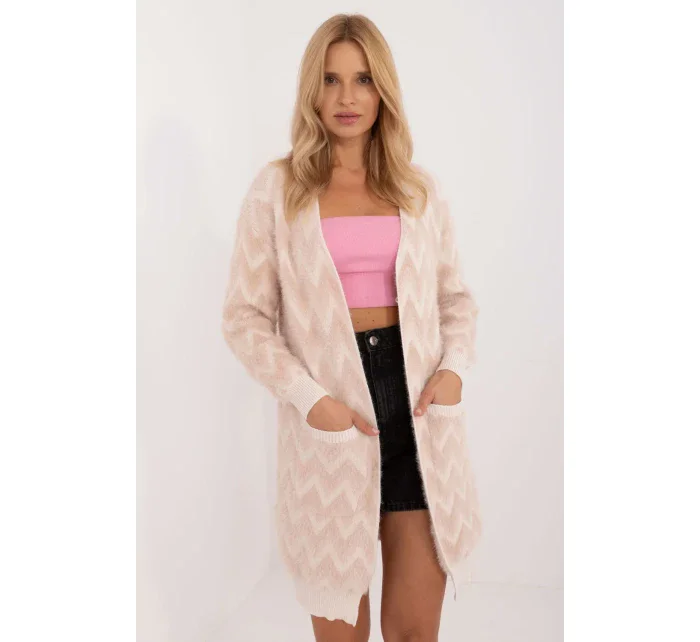 Svetr na zapínání model 199547 AT Svetr na zapínání model 199547 AT